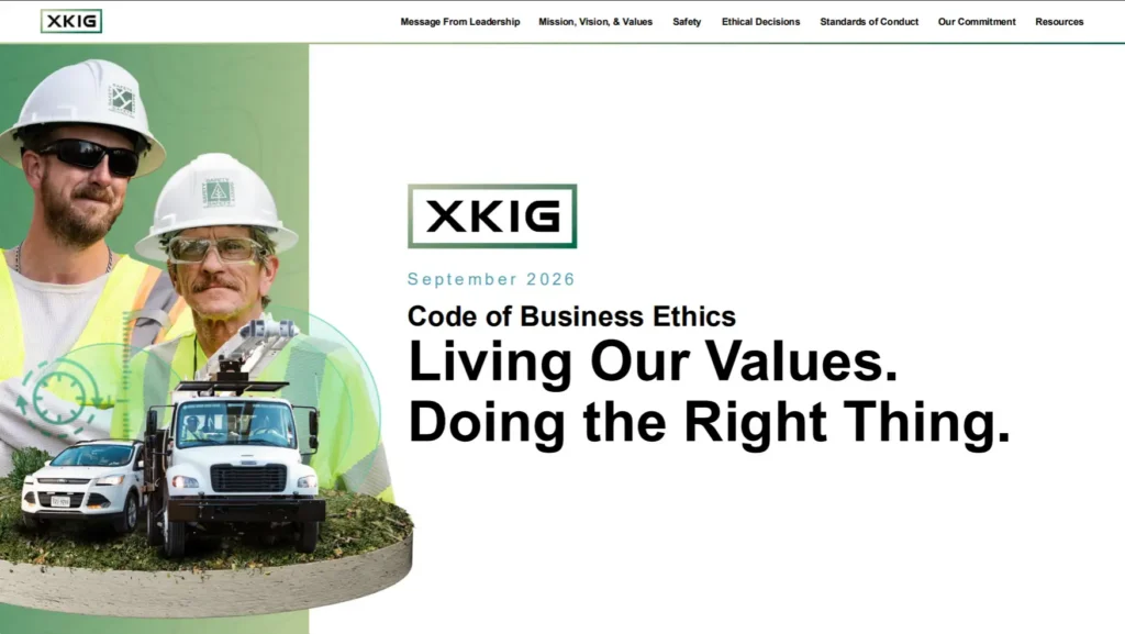 XKIG - Code of Business Ethics